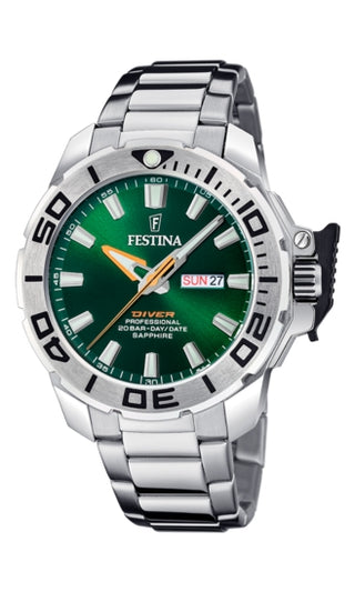 Front view of Festina F20665_2 Watch on white background