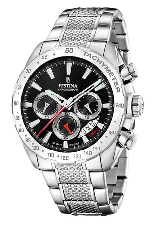 Front view of Festina F20668-4 Mens Watch on white background