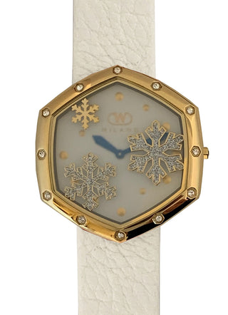 Front view of Wintex Milano Fiocco Di Neve FIOCCO DI NEVE_G BIANCO Womens Watch on white background