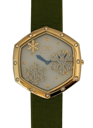 Front view of Wintex Milano Fiocco Di Neve FIOCCO DI NEVE_G VERDE Womens Watch on white background