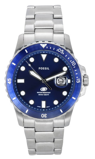 Front view of Fossil FS6029 Mens Watch on white background