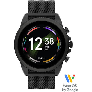 Front view of Fossil FTW4066 Smartwatch on white background