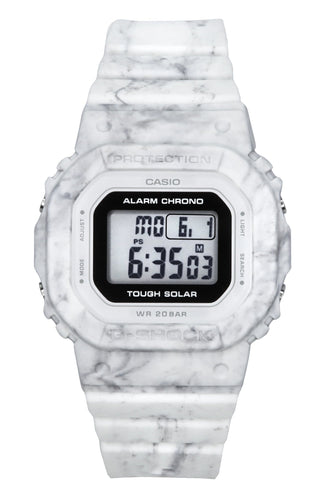 Front view of Casio GMS-S5600RT-7 Womens Watch on white background