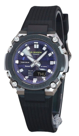 Front view of Casio GST-B600A-1A6 Mens Watch on white background