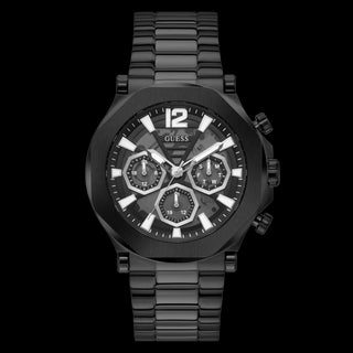 Angle shot of Guess GW0539G3 Watch on white background