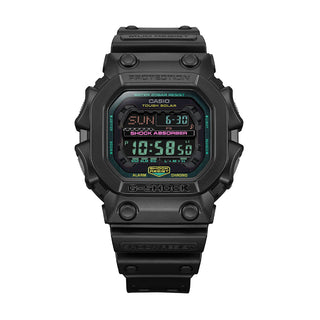 Angle shot of Casio G-Shock GX-56MF-1ER Black Resin Mens Watch on white background