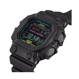 Angle shot of Casio G-Shock GX-56MF-1ER Black Resin Mens Watch on white background