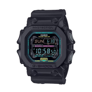 Front view of Casio G-Shock GX-56MF-1ER Black Resin Mens Watch on white background