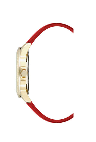 Angle shot of Juicy Couture JC_1220GPRD Womens Watch on white background