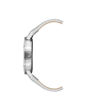 Angle shot of Juicy Couture JC_1235SVSI Womens Watch on white background