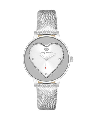 Front view of Juicy Couture JC_1235SVSI Womens Watch on white background