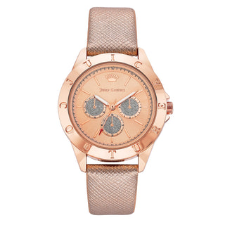 Front view of Juicy Couture JC_1294RGRG Womens Watch on white background