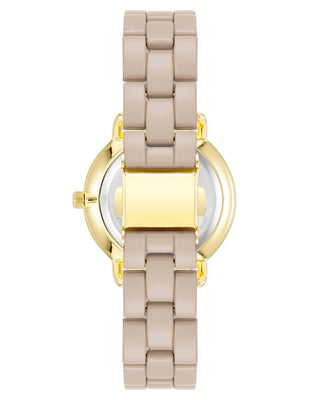 Angle shot of Juicy Couture JC_1310GPTP Womens Watch on white background