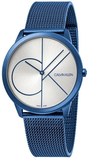 Front view of Calvin Klein K3M51T56 Mens Watch on white background