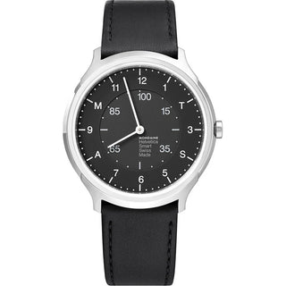 Front view of Mondaine MH1.R2S20.LB Mens Watch on white background