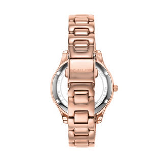 Angle shot of Michael Kors Liliane MK4557 Womens Watch on white background