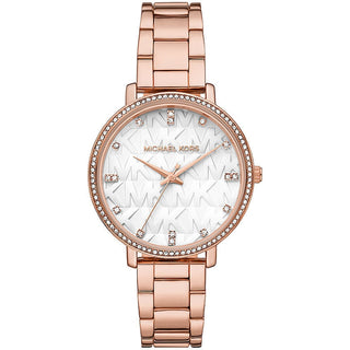 Front view of Michael Kors Pyper MK4594 Womens Watch on white background