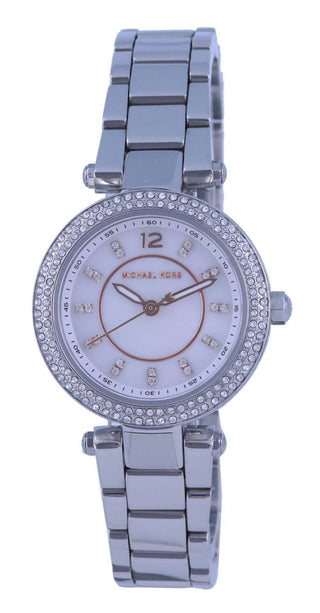 Front view of Michael Kors MK6932 Womens Watch on white background