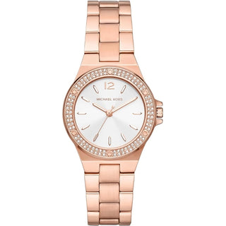 Front view of Michael Kors Lennox MK7279 Womens Watch on white background