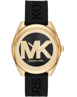 Front view of Michael Kors Janelle MK7313 Womens Watch on white background