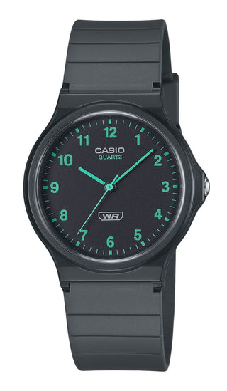 Front view of Casio MQ-24B-8B Unisex Watch on white background