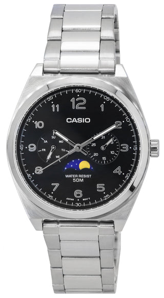 Front view of Casio MTP-M300D-1A Mens Watch on white background