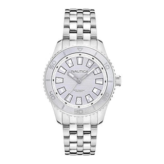 Front view of Nautica NAPPBS024 Womens Watch on white background