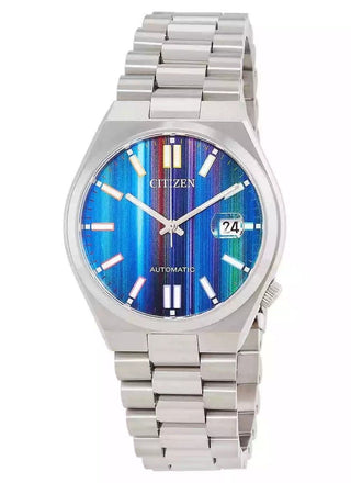 Front view of Citizen NJ0151-53W Mens Watch on white background