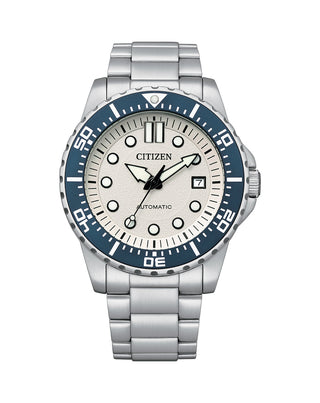 Front view of Citizen Urban Mechanical Collection NJ0171-81A Mens Watch on white background