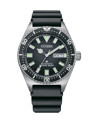 Front view of Citizen NY0120-01E Mens Watch on white background