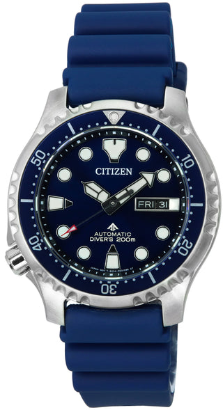 Front view of Citizen NY0141-10L Mens Watch on white background