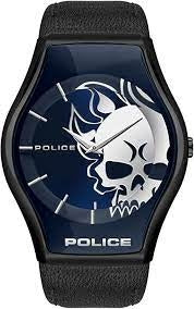 Front view of Police Sphere PEWJA2002302 Mens Watch on white background