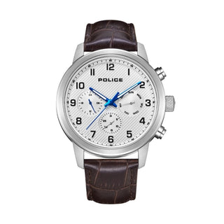 Front view of Police PEWJK2228201 Watch on white background