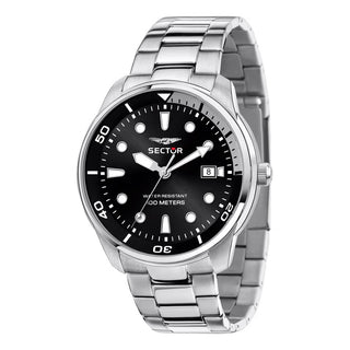 Front view of Sector Oversize R3253102028 Mens Watch on white background