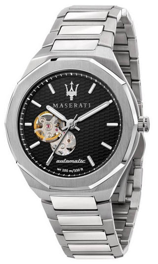 Front view of Maserati R8823142002- Mens Watch on white background