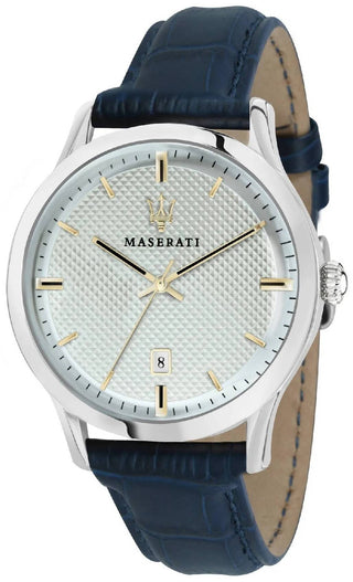 Front view of Maserati R8851125006- Mens Watch on white background