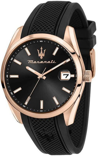 Front view of Maserati R8851151002- Mens Watch on white background