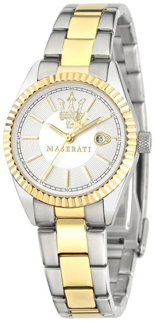 Front view of Maserati R8853100505 Womens Watch on white background