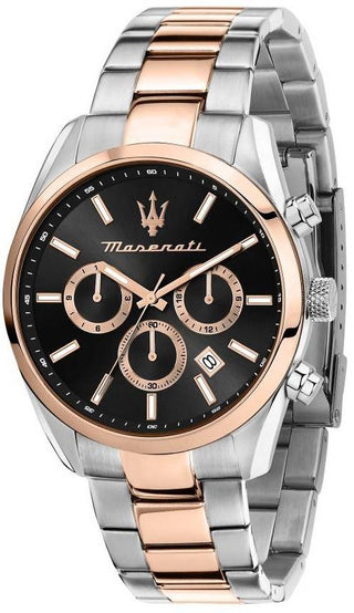 Front view of Maserati R8853151002- Mens Watch on white background