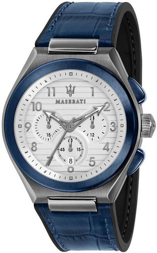 Front view of Maserati R8871639001- Mens Watch on white background