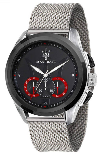 Front view of Maserati R8873612005- Mens Watch on white background