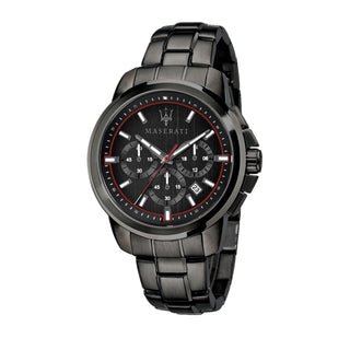 Front view of Maserati R8873621027- Mens Watch on white background