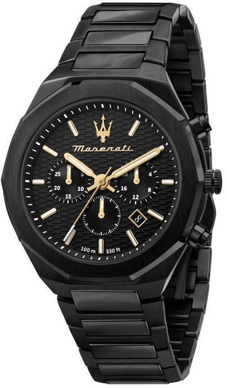 Front view of Maserati R8873642005- Mens Watch on white background