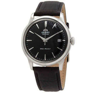 Front view of Orient Bambino RA-AC0M02B10B Mens Watch on white background