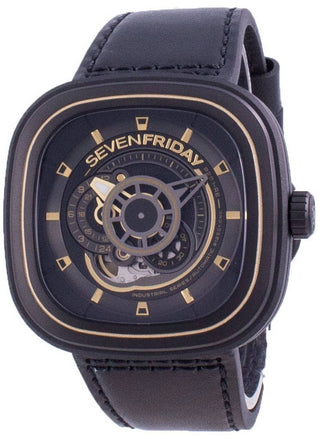 Front view of Sevenfriday SF-P2B-02 Mens Watch on white background