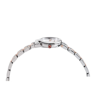 Angle shot of Salvatore Ferragamo Gancini SFYE00722 Womens Watch on white background