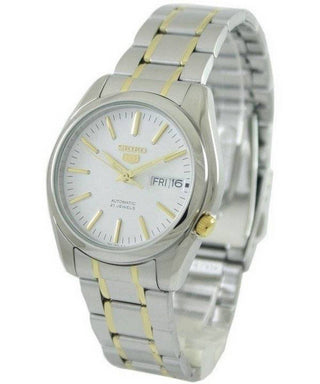 Front view of Seiko SNKL47K1 Mens Watch on white background