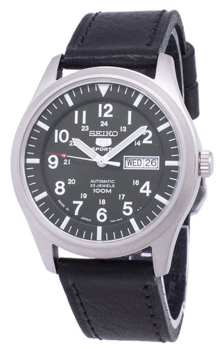 Front view of Seiko SNZG09J1-VAR-LS8 Mens Watch on white background