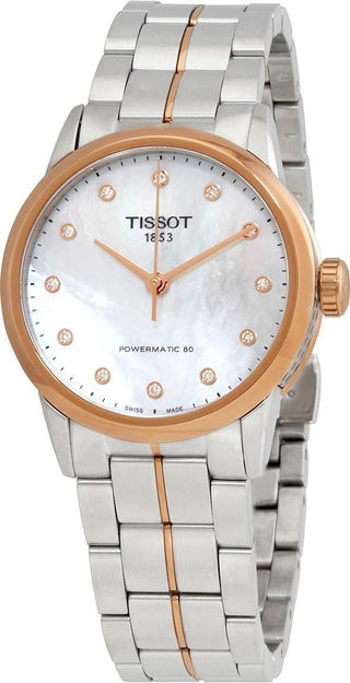 Front view of Tissot T086.207.22.116.00 Womens Watch on white background