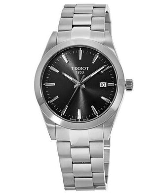 Front view of Tissot T127.410.11.051.00 Mens Watch on white background